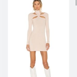 Long sleeve mini dress